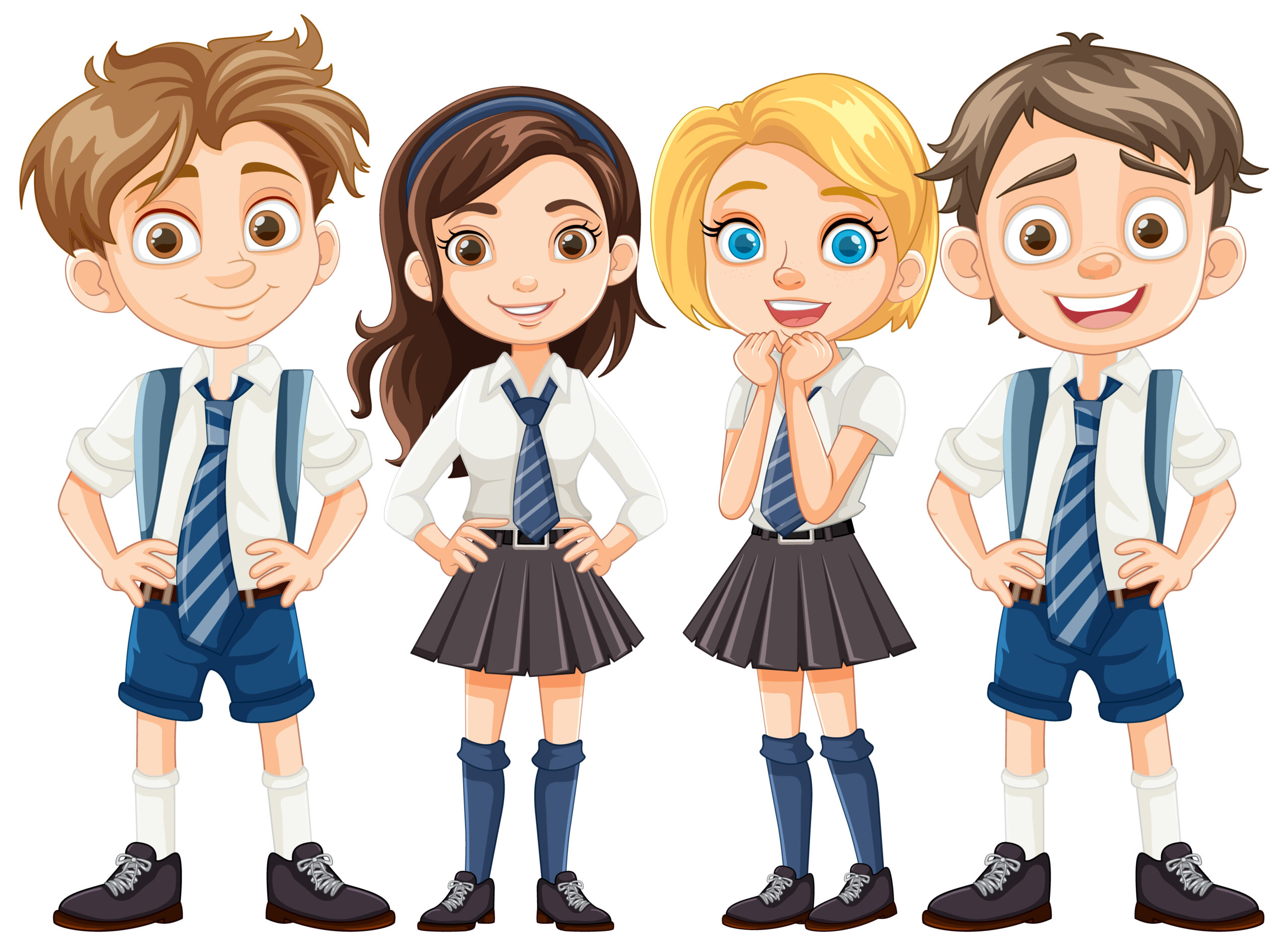 Describe a uniform you wear (at your school or company) or you wore at school?