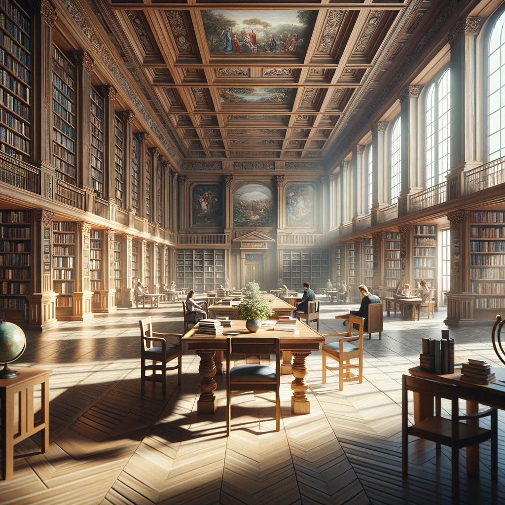 a library you visited